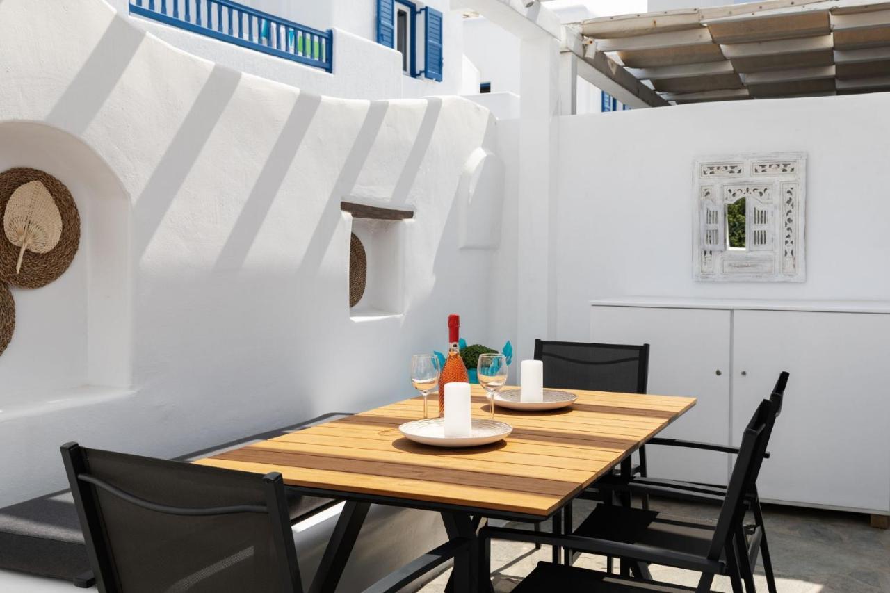 Ivi Mykonean Suites Mimoza Ornos Beach Екстериор снимка