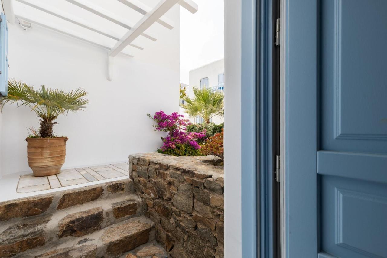 Ivi Mykonean Suites Mimoza Ornos Beach Екстериор снимка