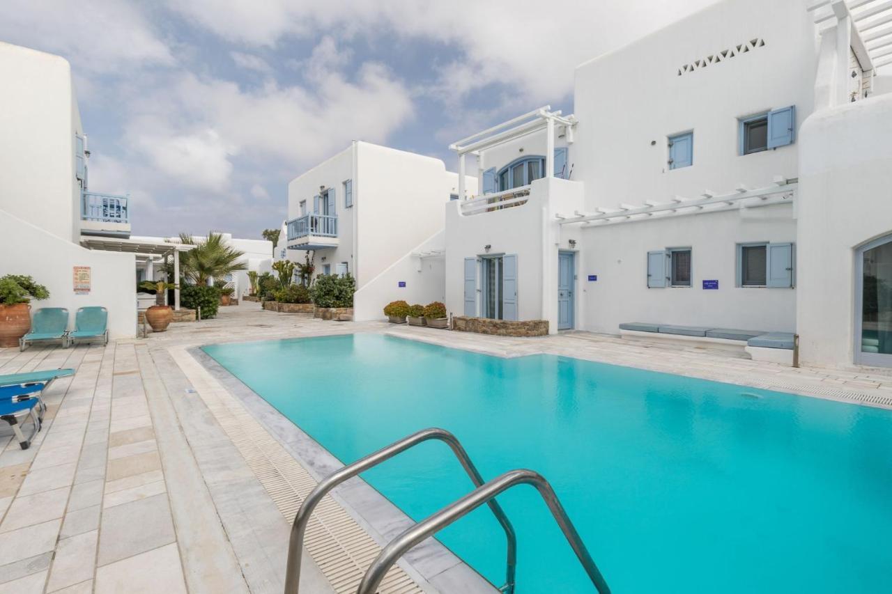 Ivi Mykonean Suites Mimoza Ornos Beach Екстериор снимка