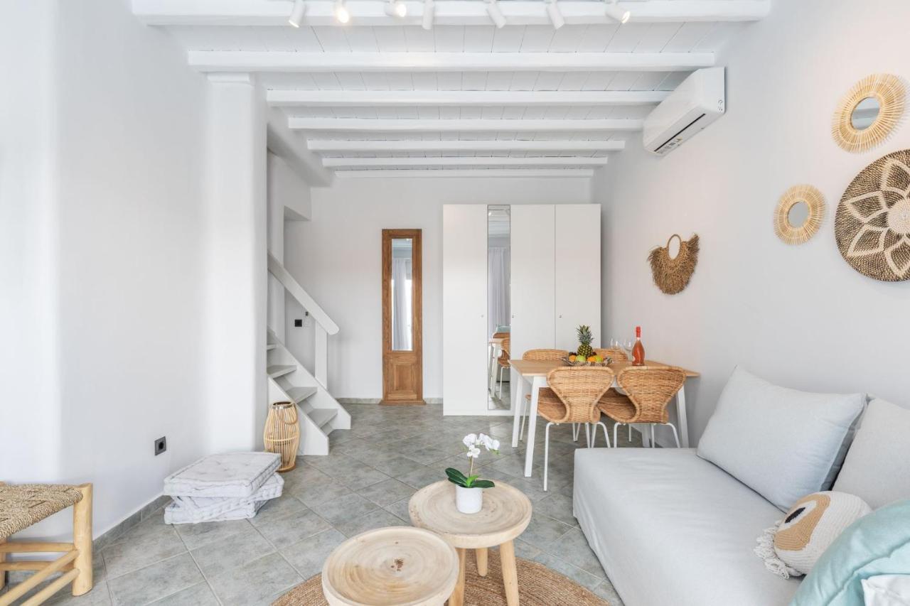 Ivi Mykonean Suites Mimoza Ornos Beach Екстериор снимка