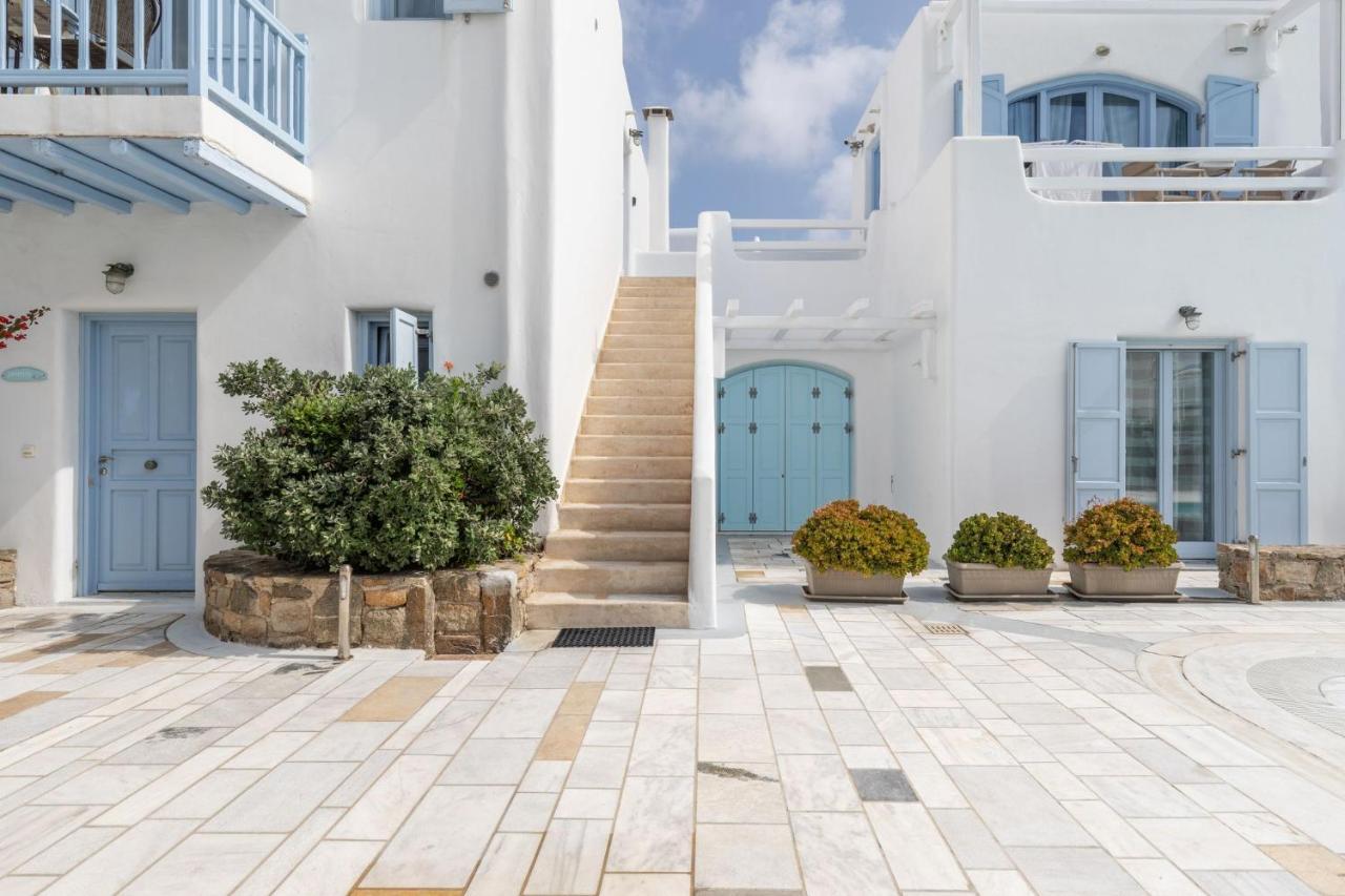 Ivi Mykonean Suites Mimoza Ornos Beach Екстериор снимка