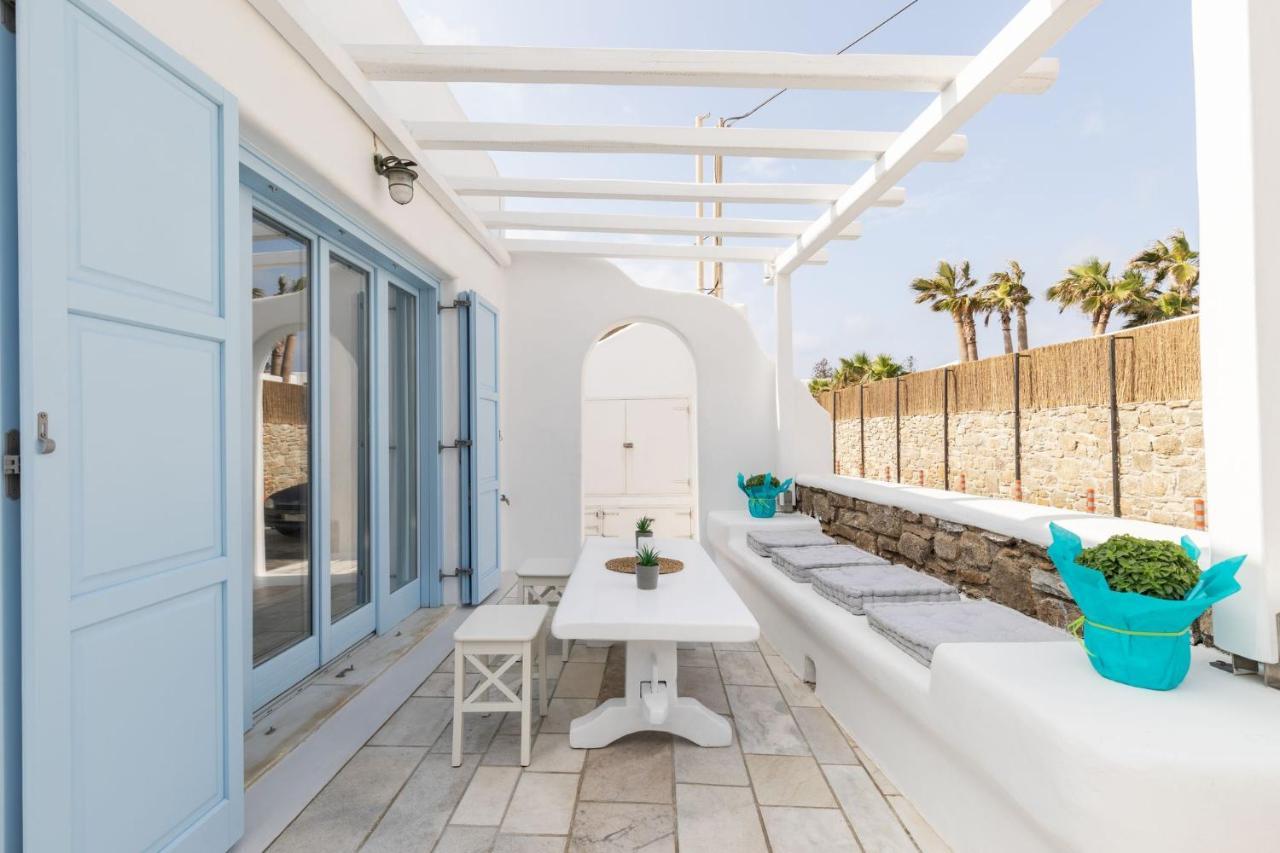 Ivi Mykonean Suites Mimoza Ornos Beach Екстериор снимка
