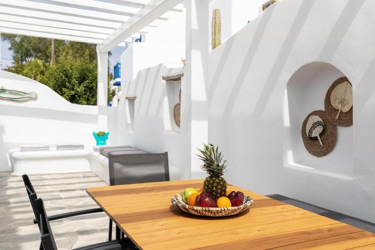 Ivi Mykonean Suites Mimoza Ornos Beach Екстериор снимка
