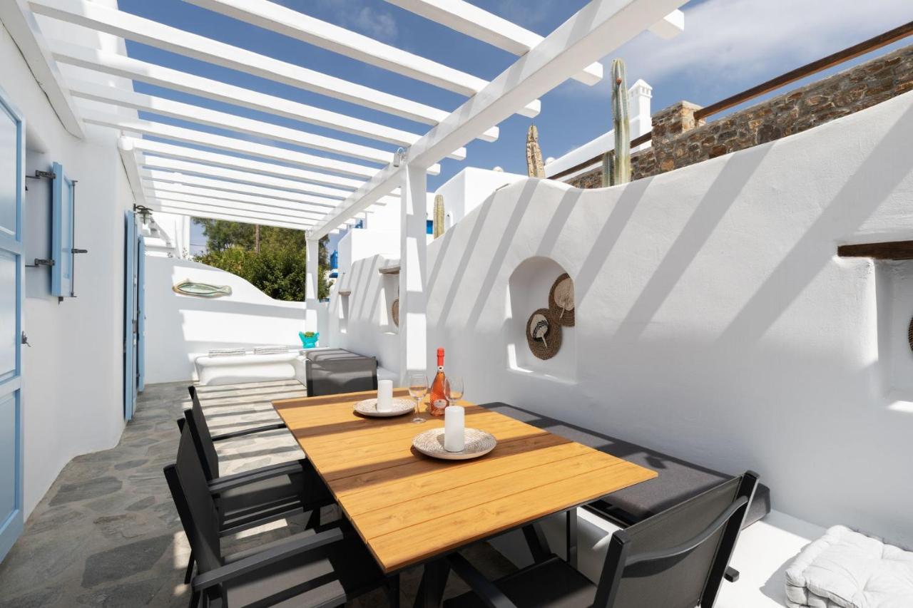 Ivi Mykonean Suites Mimoza Ornos Beach Екстериор снимка