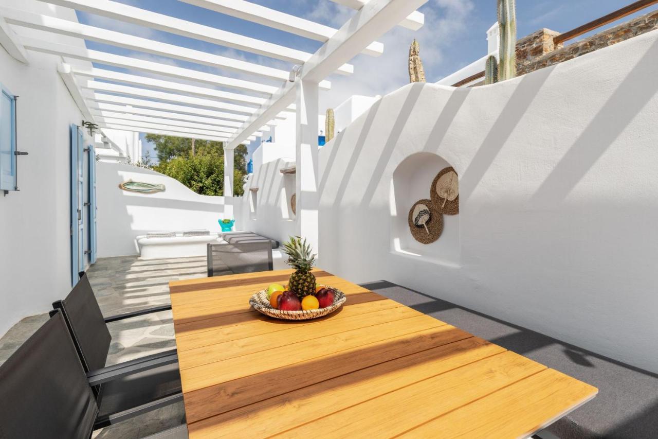 Ivi Mykonean Suites Mimoza Ornos Beach Екстериор снимка