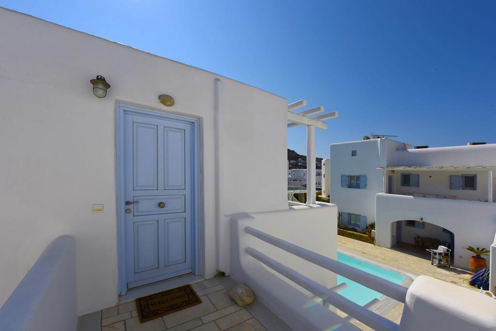 Ivi Mykonean Suites Mimoza Ornos Beach Екстериор снимка