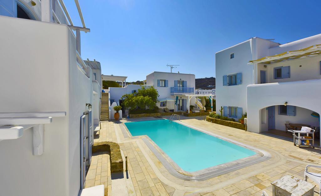 Ivi Mykonean Suites Mimoza Ornos Beach Екстериор снимка